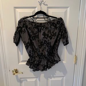 Free people off the shoulder top